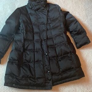 Lane Bryant Black Down Jacket